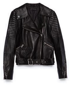 Zara Leather Biker Jacket, £89.99
