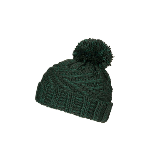 Topshop Cable Knit Pom Beanie